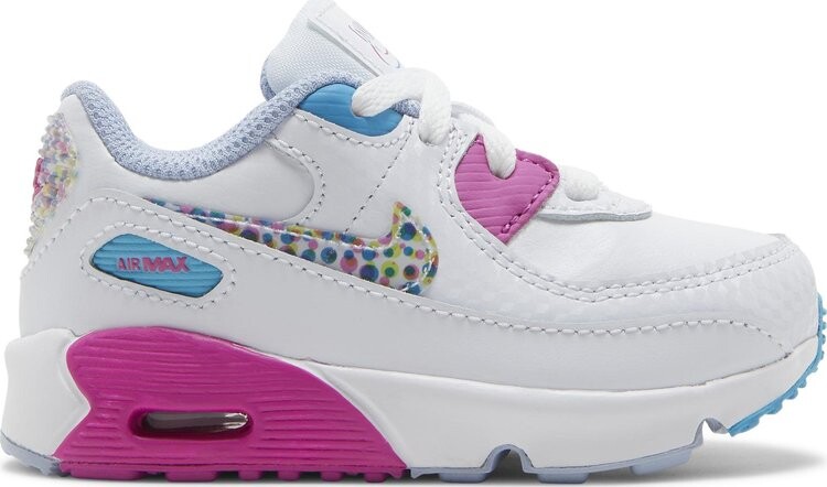 Кроссовки Air Max 90 Leather SE TD 'Bright Colors!', белый
Кроссовки Air Max 90 Leather SE TD 'Bright Colors!', белый