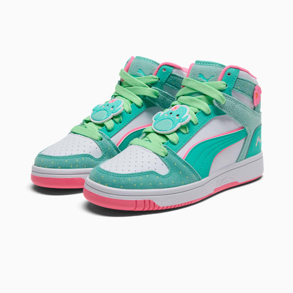 Кроссовки средней высоты для больших детей Puma X Squishmallows Rebound Layup Graciela, зеленый
Кроссовки средней высоты для больших детей Puma X Squishmallows Rebound Layup Graciela, зеленый