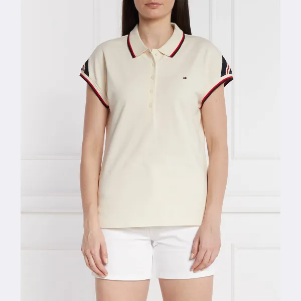 Рубашка поло стандартного кроя Tommy Hilfiger, бежевый
Рубашка поло стандартного кроя Tommy Hilfiger, бежевый