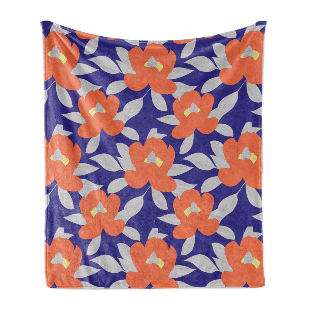 Мягкое фланелевое флисовое одеяло ABAKUHAUS Flower, иллюстрация Floral Themes, детальные силуэты магнолий, сезонное искусство, 175 x 230 см, бледно-серо-оранжевый индиго
Мягкое фланелевое флисовое одеяло ABAKUHAUS Flower, иллюстрация Floral Themes, детальные силуэты магнолий, сезонное искусство, 175 x 230 см, бледно-серо-оранжевый индиго