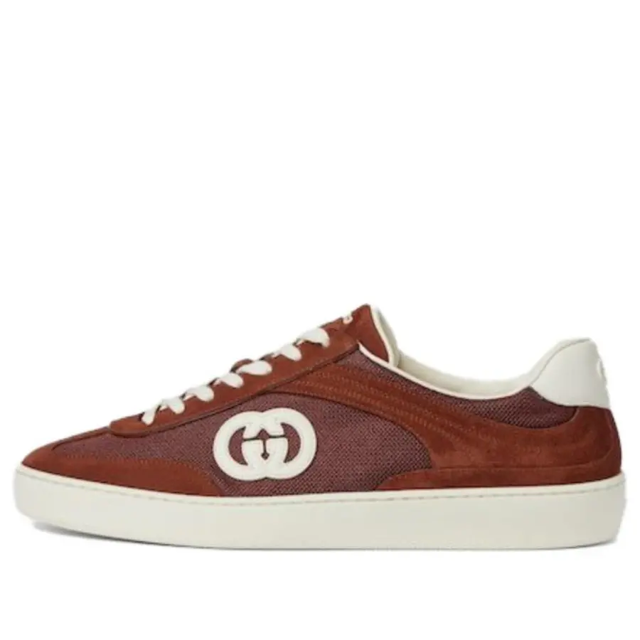 Кроссовки Gucci Interlocking Suede 'Red White', красный
Кроссовки Gucci Interlocking Suede 'Red White', красный