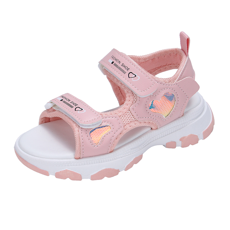 Противоскользящие износостойкие детские сандалии для детей FCMM, розовый
Противоскользящие износостойкие детские сандалии для детей FCMM, розовый