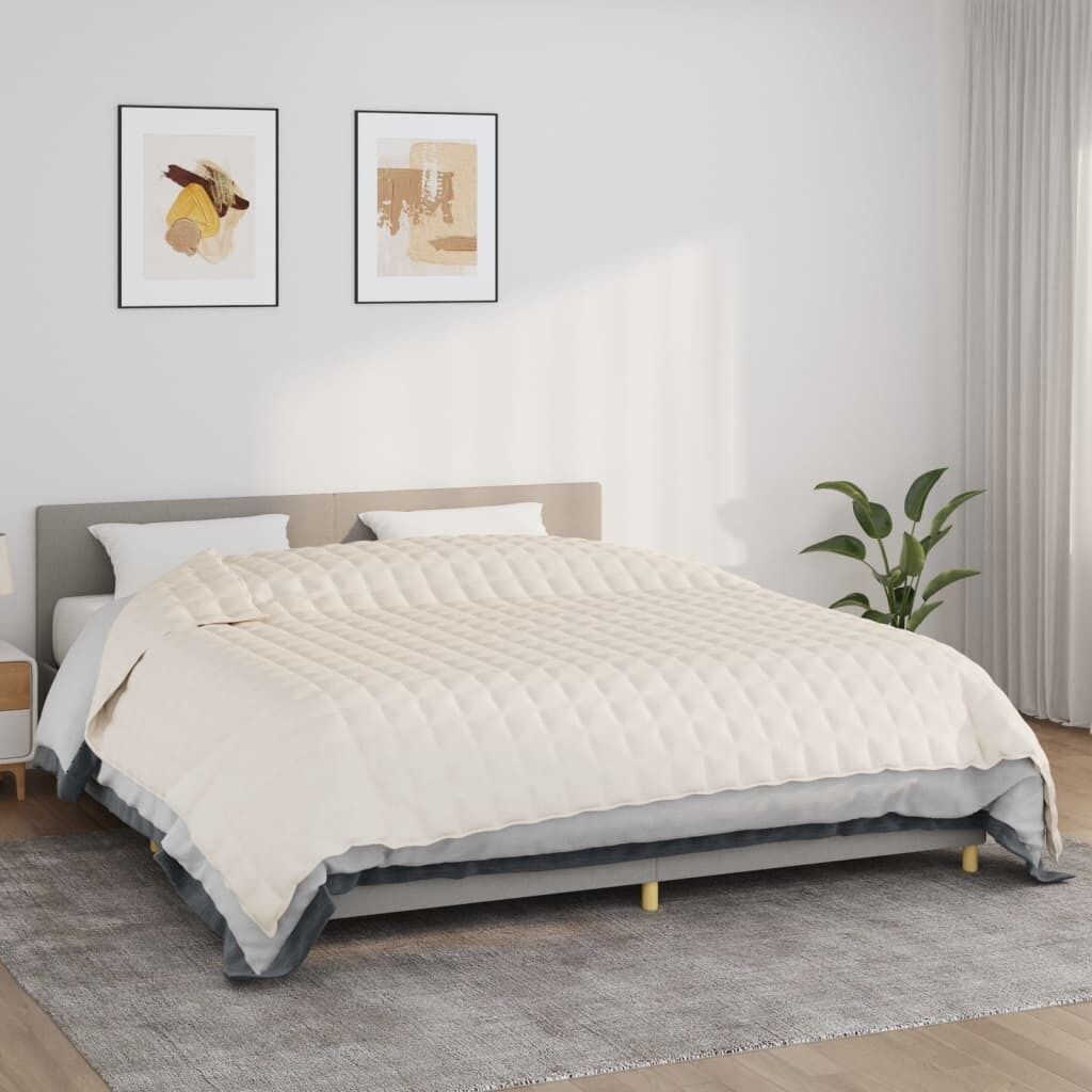 Одеяло утяжеленное светло-кремовое 220х260 см, ткань 15 кг. DKD HOME DECOR, черный
Одеяло утяжеленное светло-кремовое 220х260 см, ткань 15 кг. DKD HOME DECOR, черный