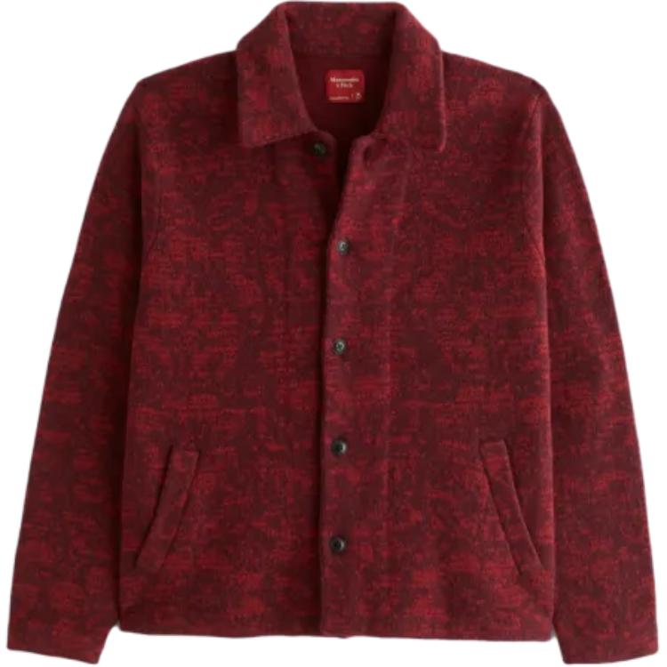 Abercrombie&Fitch Куртка мужская кирпично-красная, Brick Red 
Abercrombie&Fitch Куртка мужская кирпично-красная, Brick Red