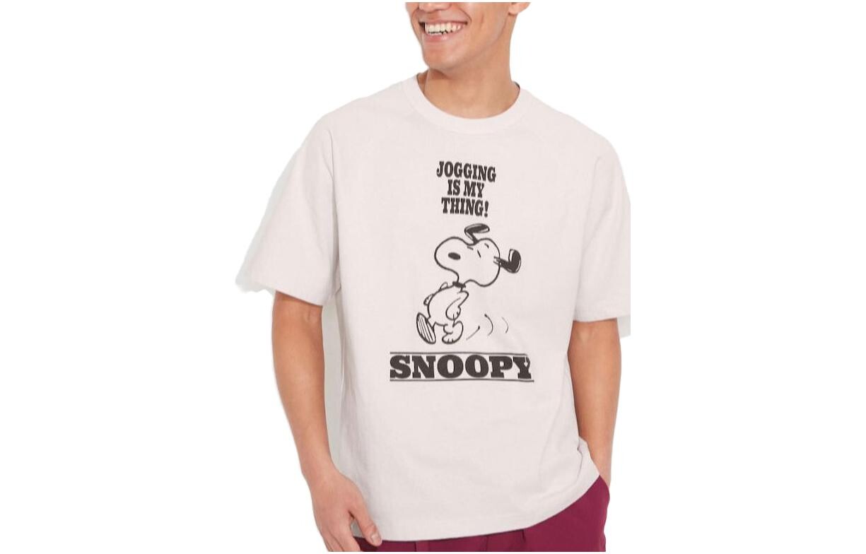 Футболка унисекс белая Uniqlo, белый 
Футболка унисекс белая Uniqlo, белый