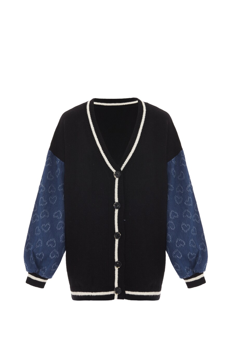 Вязаный кардиган SANIKA, синий деним
Вязаный кардиган SANIKA, синий деним