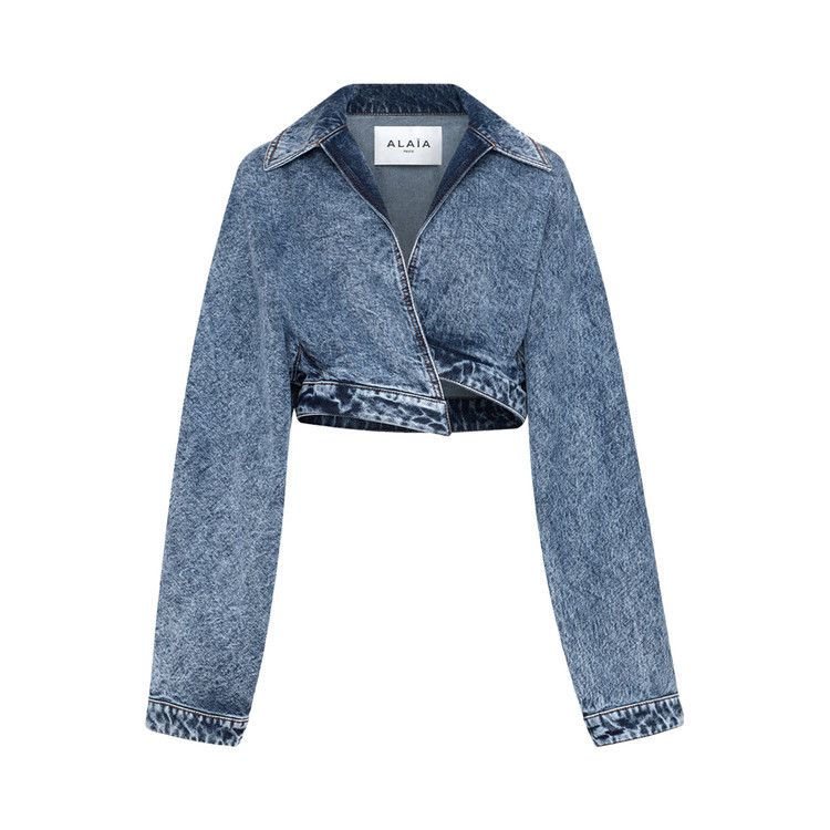 Куртка Alaïa Spiral Jacket 'Bleu Neige'
Куртка Alaïa Spiral Jacket 'Bleu Neige'