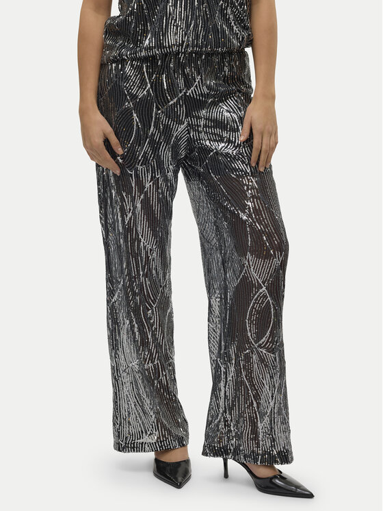 Тканевые брюки прямого кроя Vero Moda, черный
Тканевые брюки прямого кроя Vero Moda, черный