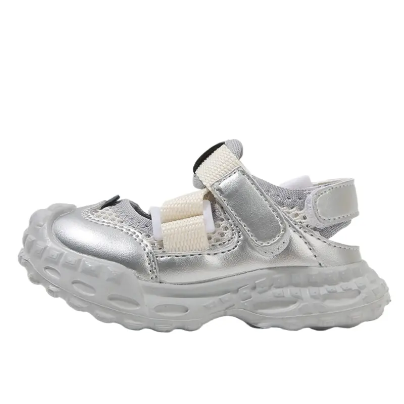 Дышащая и износостойкая обувь для младенцев и малышей MAIBUXIONG, серебряный
Дышащая и износостойкая обувь для младенцев и малышей MAIBUXIONG, серебряный