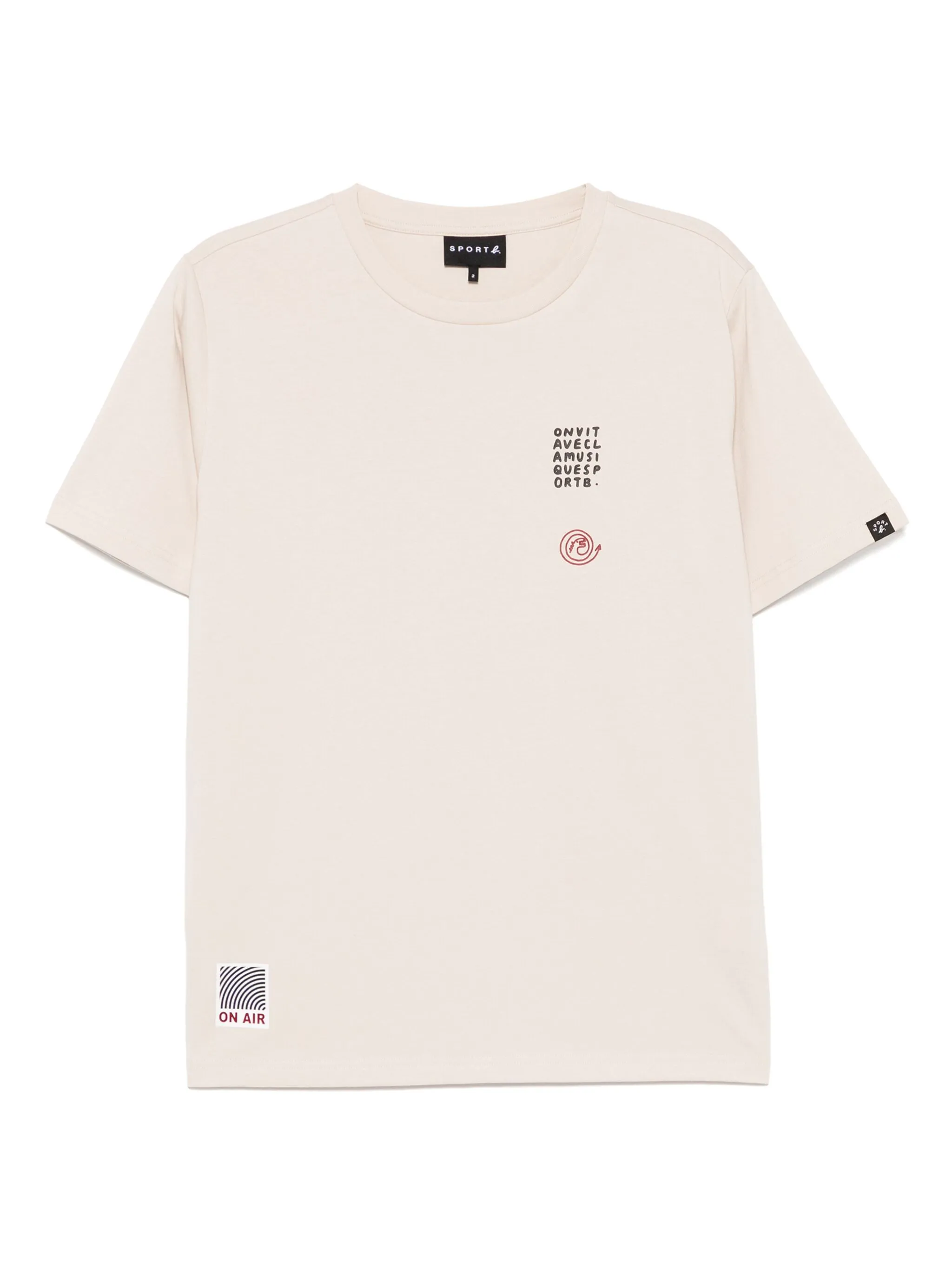 Футболка On Air Sport B. By Agnès B., бежевый
Футболка On Air Sport B. By Agnès B., бежевый