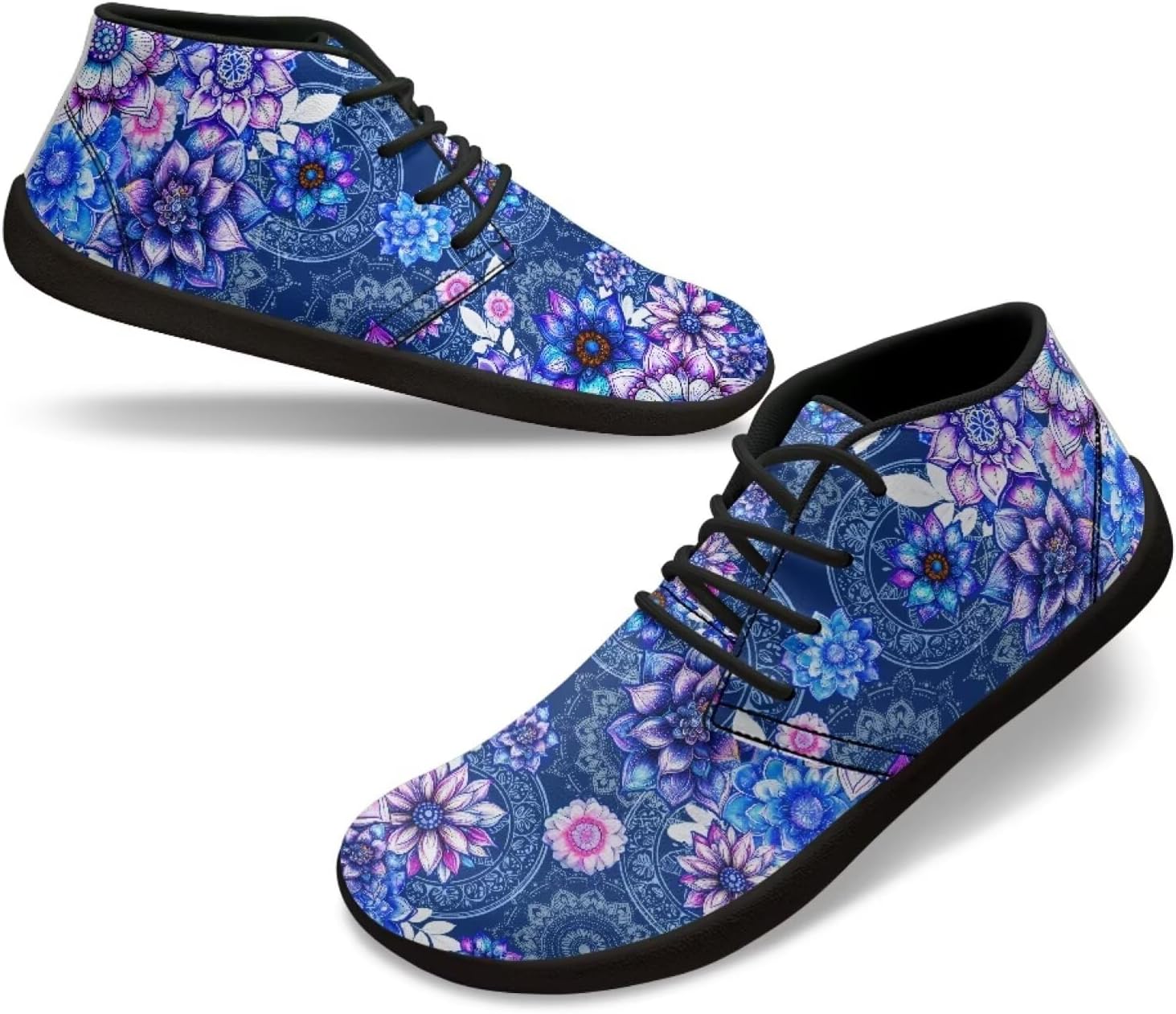 Мужские беговые кроссовки с широкой пяткой, без шнурков, противоскользящие, быстро сохнущие, с подошвой нулевого падения Xixirimido, Boho Flowers
Мужские беговые кроссовки с широкой пяткой, без шнурков, противоскользящие, быстро сохнущие, с подошвой нулевого падения Xixirimido, Boho Flowers