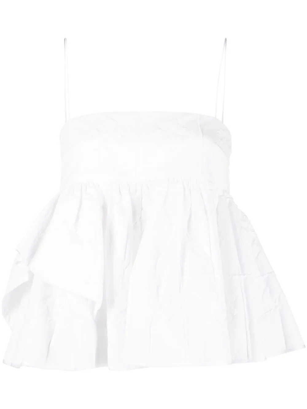 Топ Debora с цветочным узором Cecilie Bahnsen, белый
Топ Debora с цветочным узором Cecilie Bahnsen, белый