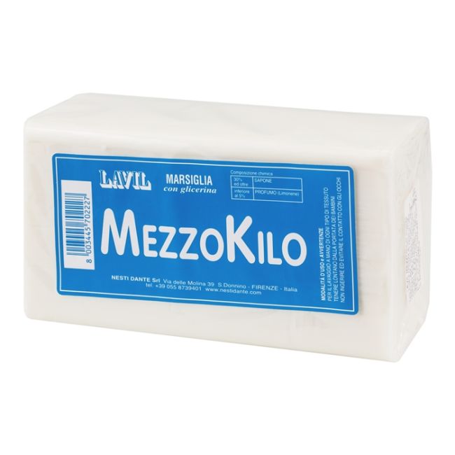 Lavil mezzokil хозяйственное мыло Nesti Dante, 500 гр
Lavil mezzokil хозяйственное мыло Nesti Dante, 500 гр