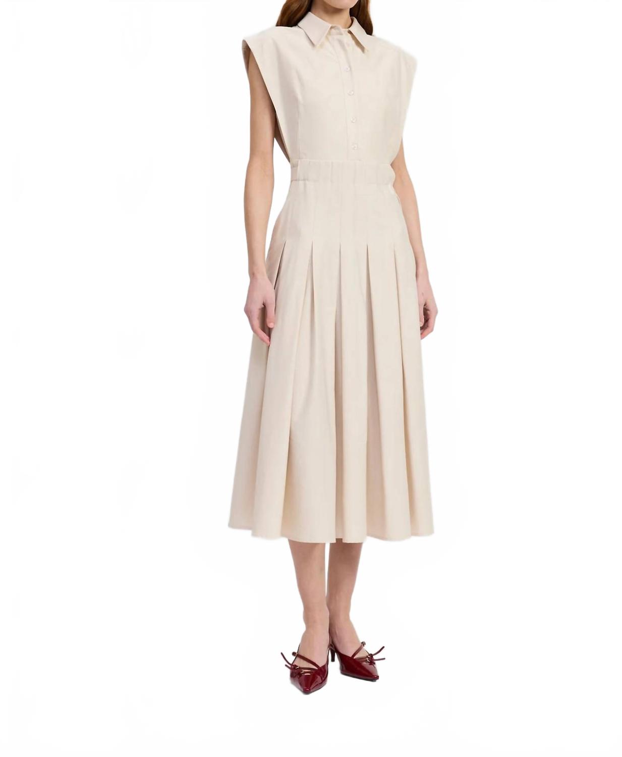 Платье-рубашка миди Quince цвета экрю En Saison, экрю
Платье-рубашка миди Quince цвета экрю En Saison, экрю