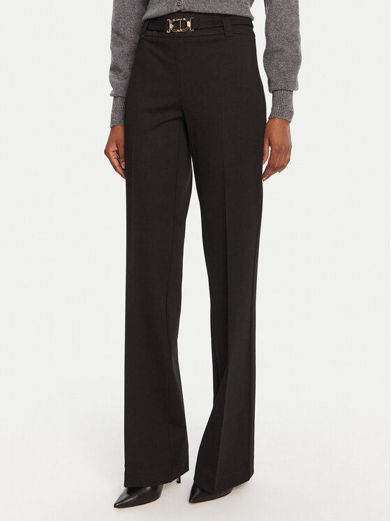 Брюки из ткани flare fit 252TP2602 Twinset, чёрный
Брюки из ткани flare fit 252TP2602 Twinset, чёрный