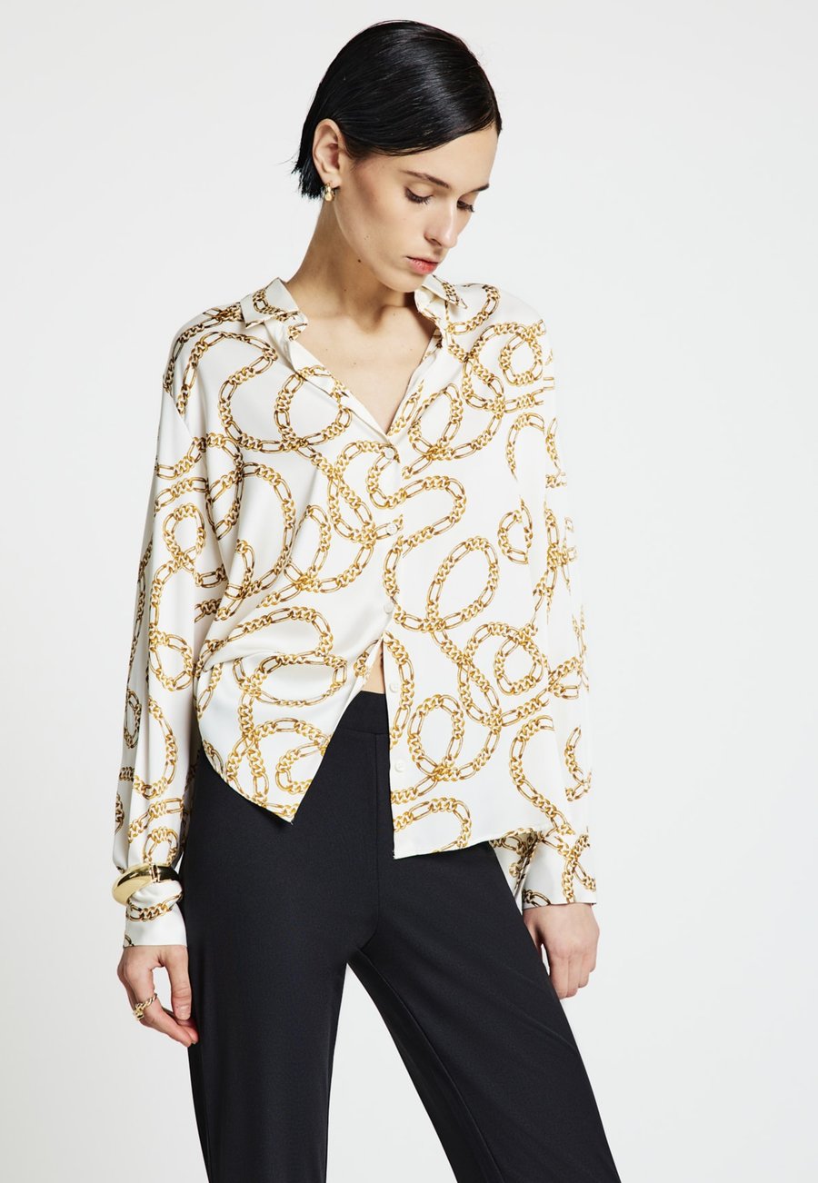 Блуза Calliope STAMPE, Var Bianco Lana/White Denim
Блуза Calliope STAMPE, Var Bianco Lana/White Denim