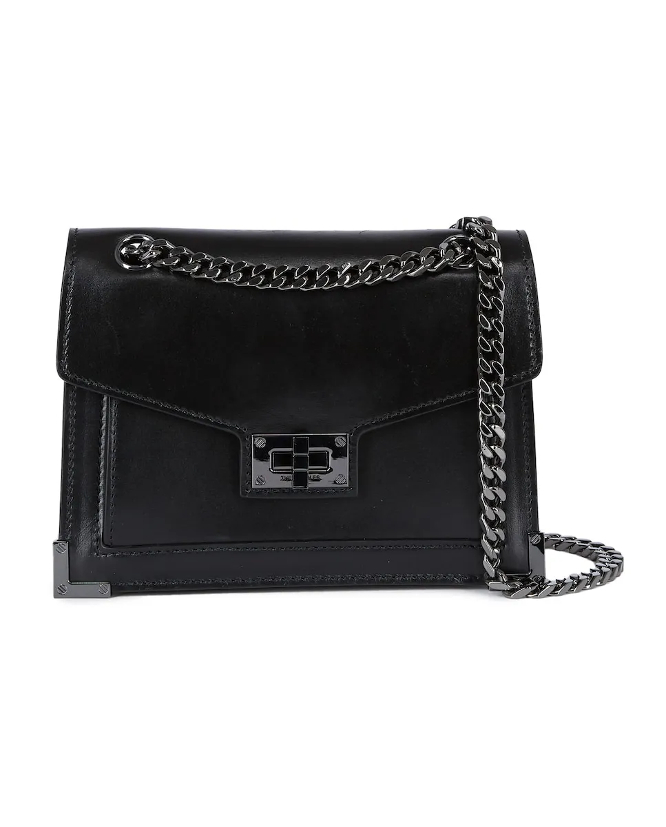 Маленький кожаный многофункциональный клатч Эмили The Kooples, черный
Маленький кожаный многофункциональный клатч Эмили The Kooples, черный