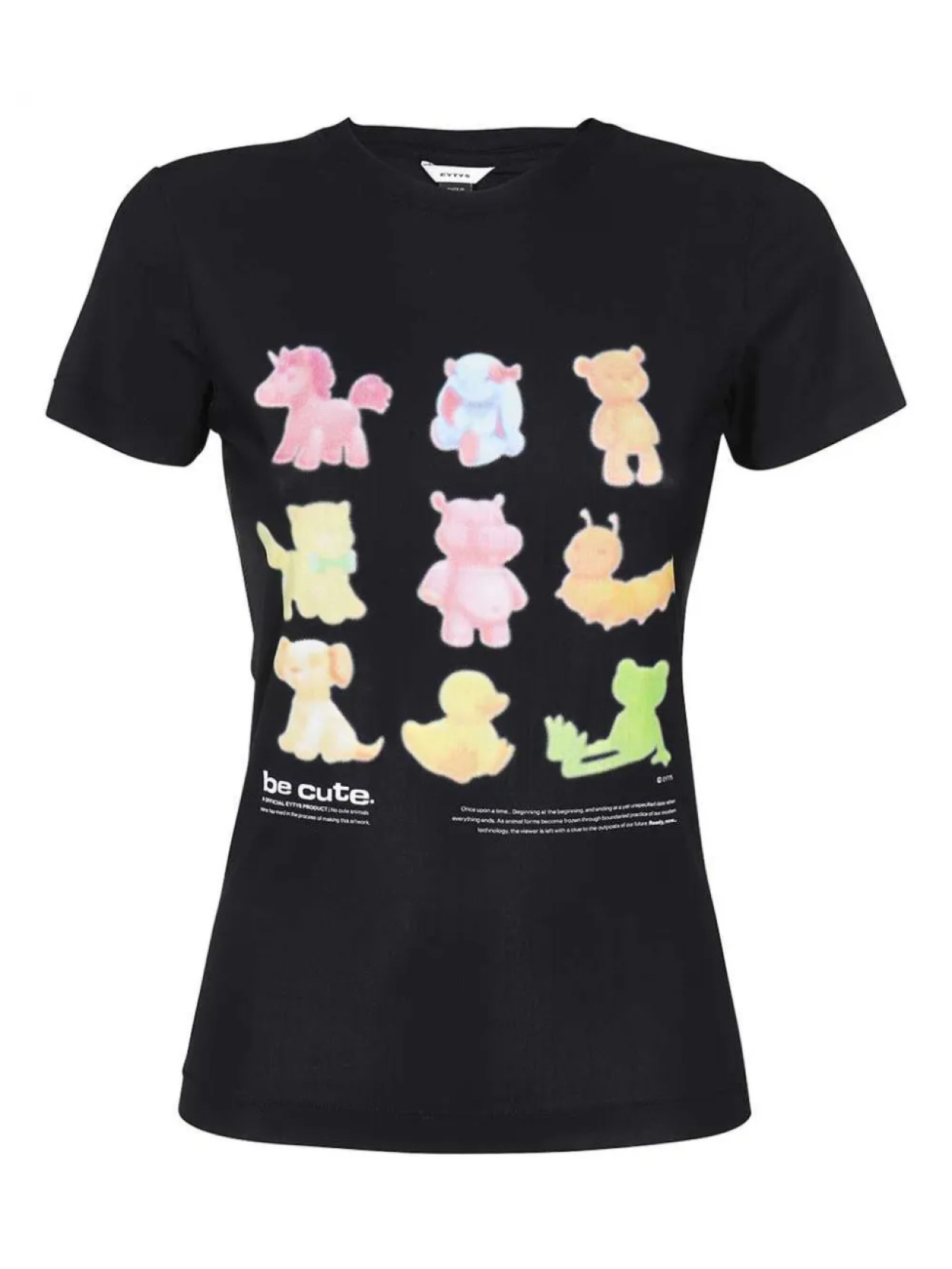 Футболка с графическим принтом EYTYS, черный
Футболка с графическим принтом EYTYS, черный