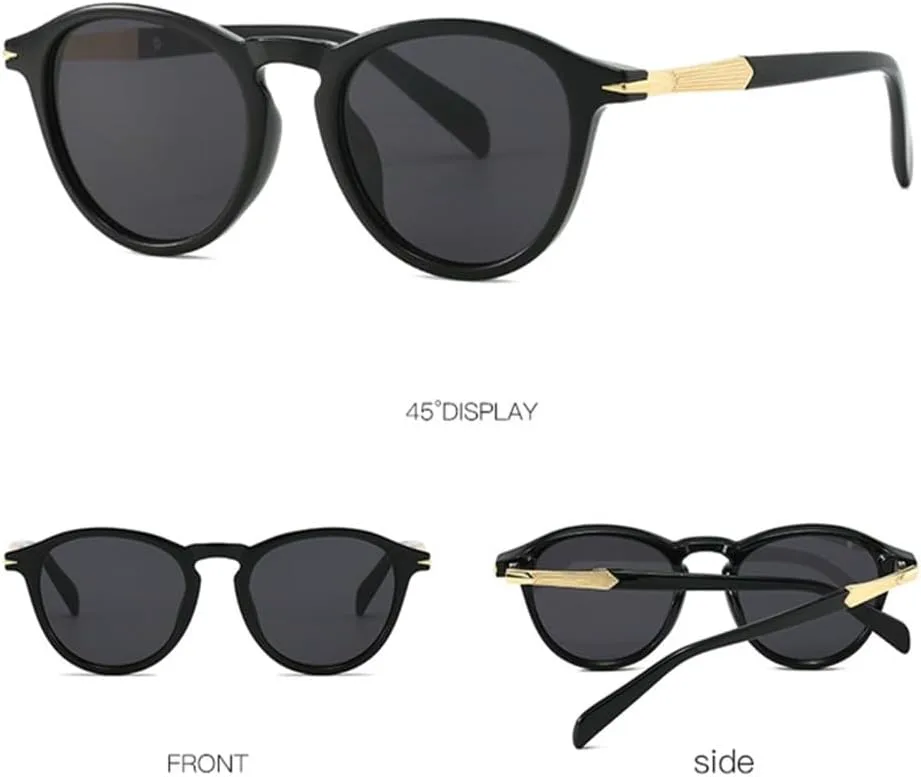 Винтажные круглые солнцезащитные очки для женщин и мужчин, для вождения и отдыха на природе, солнцезащитные очки с защитой от УФ-излучения UV400 generic, 4
Винтажные круглые солнцезащитные очки для женщин и мужчин, для вождения и отдыха на природе, солнцезащитные очки с защитой от УФ-излучения UV400 generic, 4