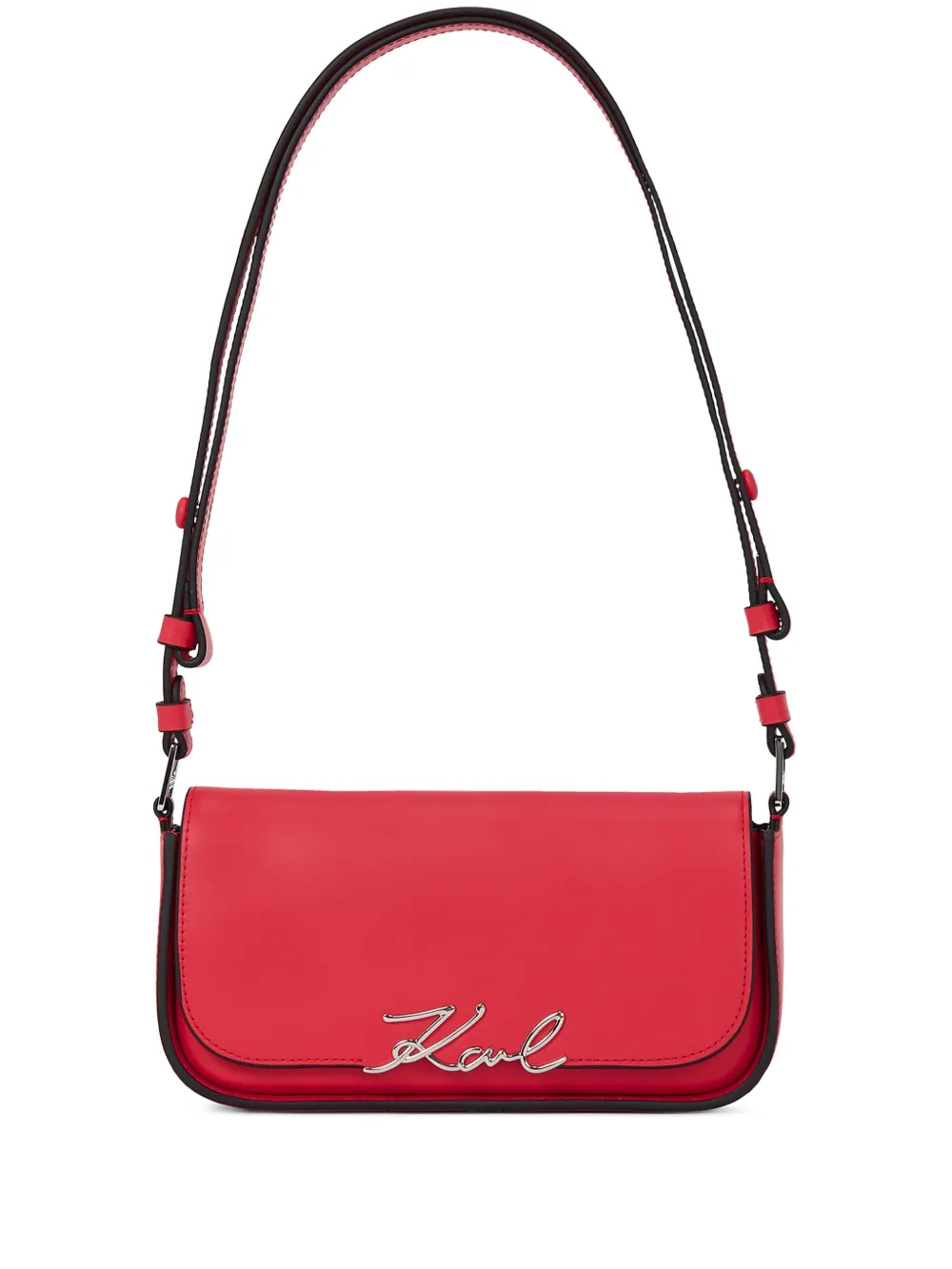 Сумка на плечо K/Signature KARL LAGERFELD, красный 
Сумка на плечо K/Signature KARL LAGERFELD, красный