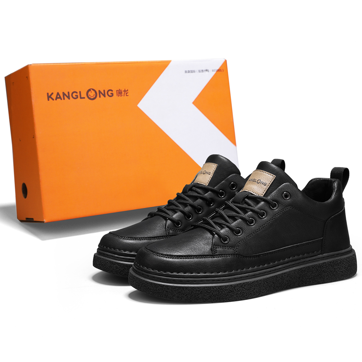 Низкие мужские кроссовки KANGLONG, Black
Низкие мужские кроссовки KANGLONG, Black