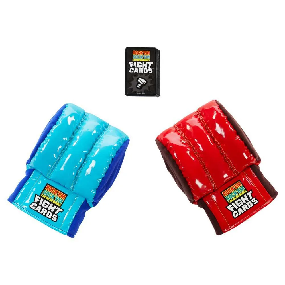 Детская настольная игра Mattel Games With Rock Em Sock Em Robots Boxing Gloves, красный
Детская настольная игра Mattel Games With Rock Em Sock Em Robots Boxing Gloves, красный