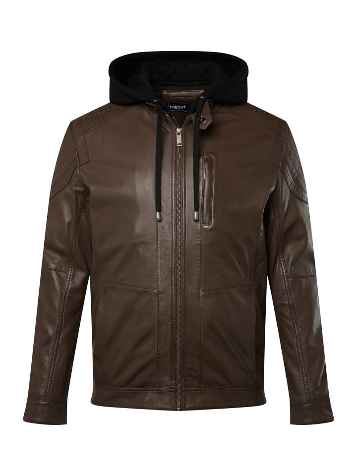 Кожаная куртка Men Plus, цвет haselnuss, Коричневый, Кожаная куртка Men Plus, цвет haselnuss
Кожаная куртка Men Plus, цвет haselnuss, Коричневый, Кожаная куртка Men Plus, цвет haselnuss