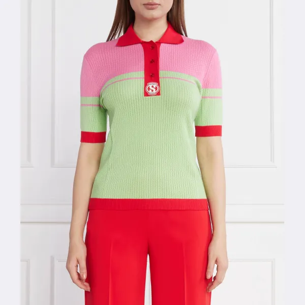 Рубашка поло стандартного кроя Max&Co., зеленый
Рубашка поло стандартного кроя Max&Co., зеленый