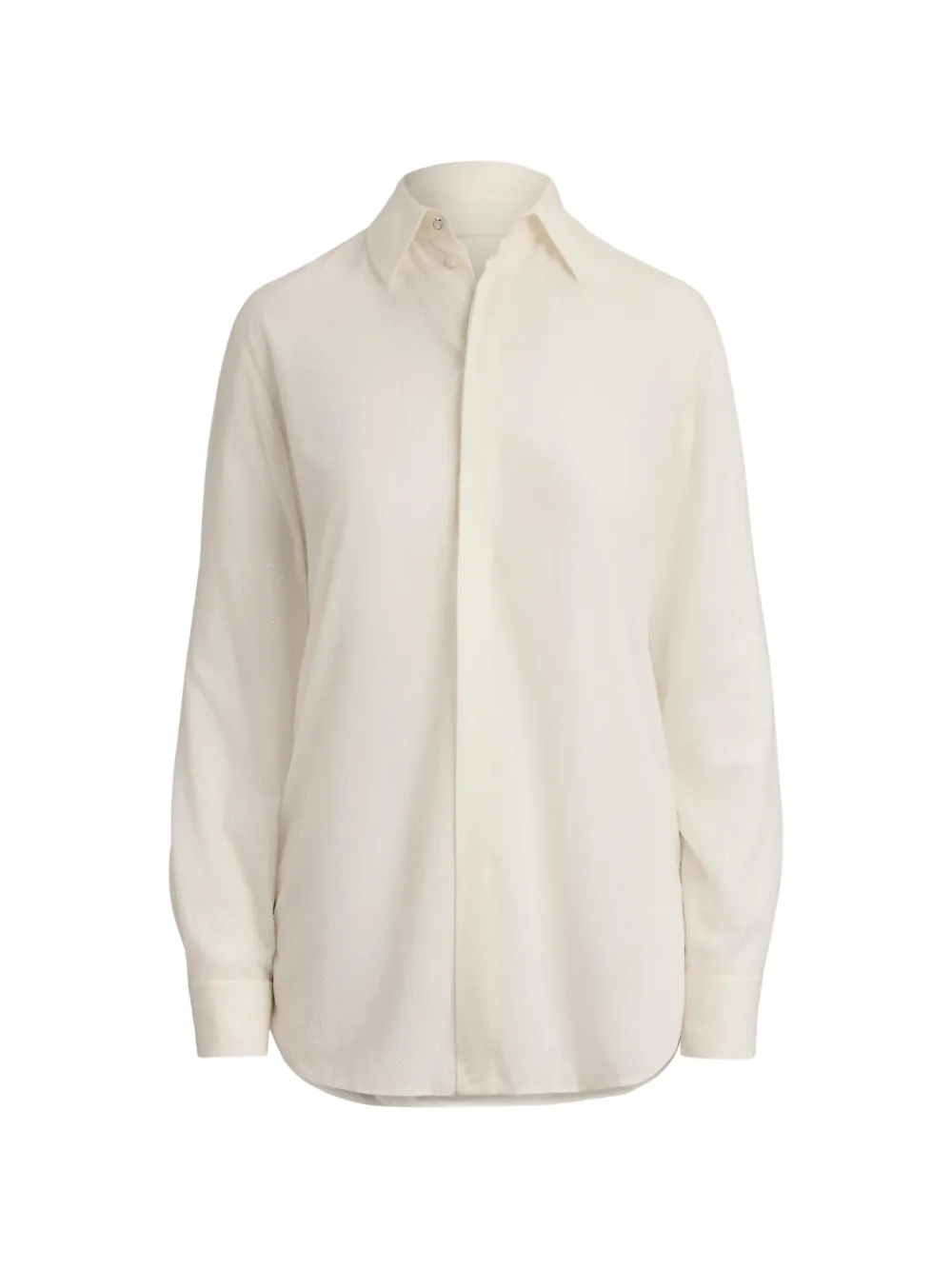 Декорированная шелковая рубашка Adrien Ralph Lauren Collection, бежевый
Декорированная шелковая рубашка Adrien Ralph Lauren Collection, бежевый