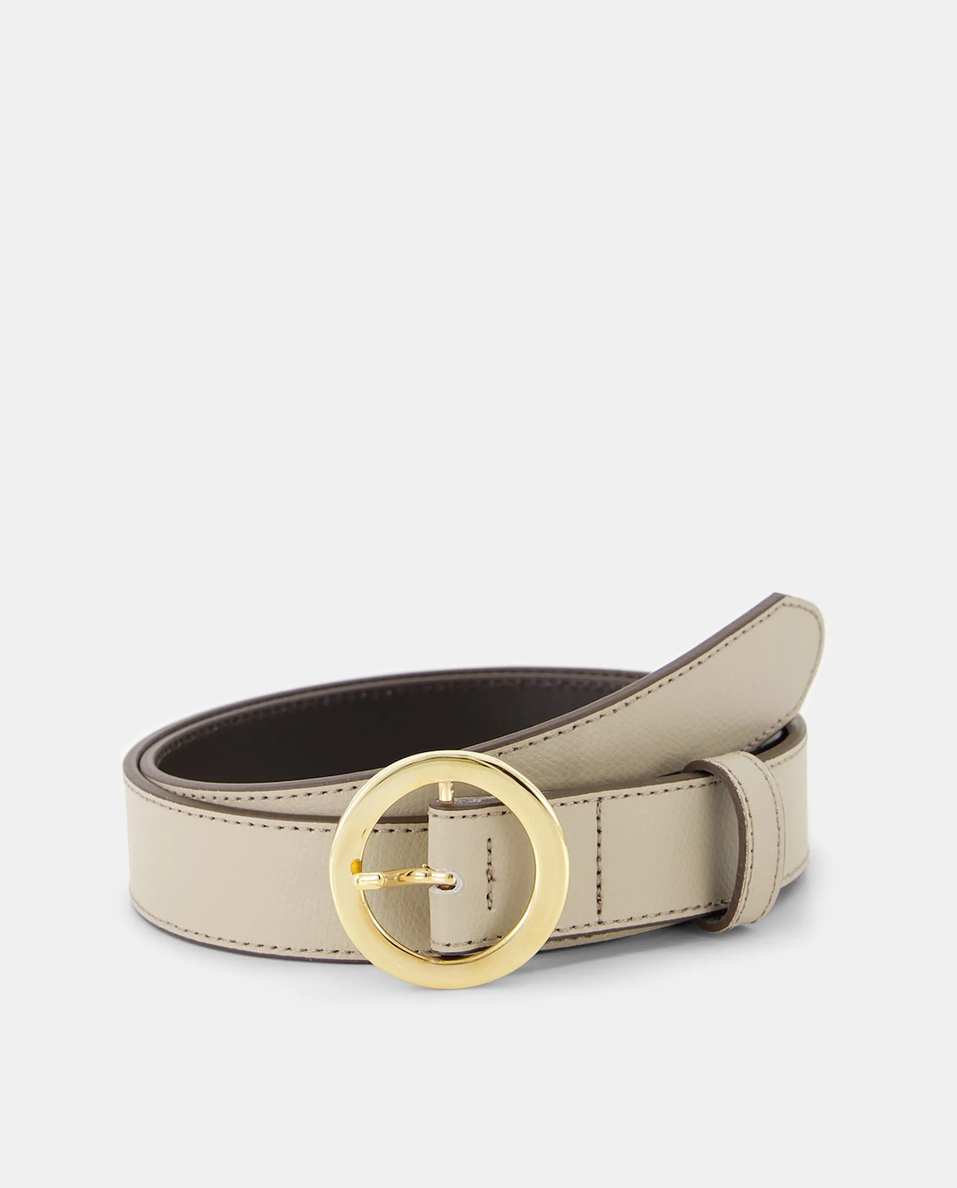 Кожаный ремень с круглой пряжкой Latouche, серый
Кожаный ремень с круглой пряжкой Latouche, серый