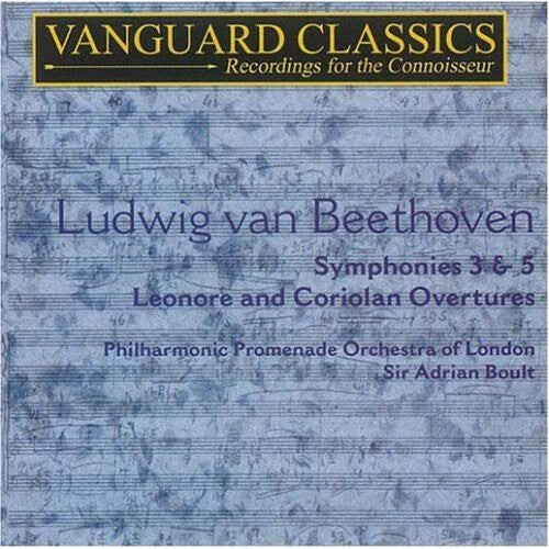 CD диск Beethoven / Boult / Lpo: Symphonies 3 & 5 Egmont Overture Corilian Overture
CD диск Beethoven / Boult / Lpo: Symphonies 3 & 5 Egmont Overture Corilian Overture