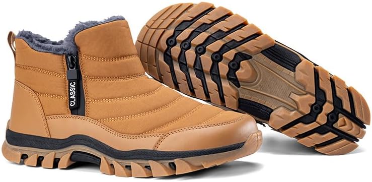 Мужские зимние ботинки с мехом, теплые, босоного-обувные, водонепроницаемые, для активного отдыха, противоскользящие, походные кроссовки минималистичного дизайна Soft Time Toy, коричневый
Мужские зимние ботинки с мехом, теплые, босоного-обувные, водонепроницаемые, для активного отдыха, противоскользящие, походные кроссовки минималистичного дизайна Soft Time Toy, коричневый