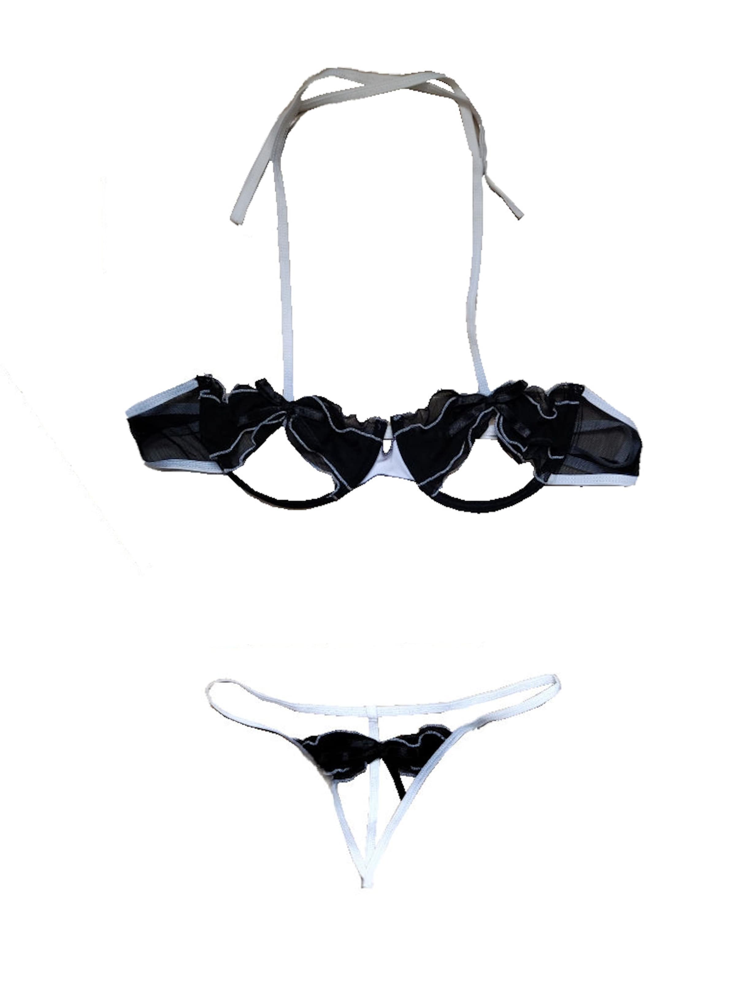 PASSION Нижнее белье 'Amaya' без ластовицы в черном цвете
PASSION Нижнее белье 'Amaya' без ластовицы в черном цвете