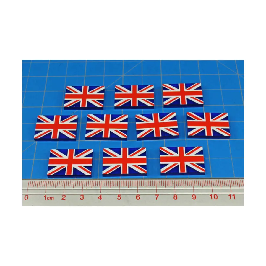 Печатные жетоны с флагом Второй мировой войны премиум-класса — Великобритания, Token Sets - WWII Factions & Flags
Печатные жетоны с флагом Второй мировой войны премиум-класса — Великобритания, Token Sets - WWII Factions & Flags