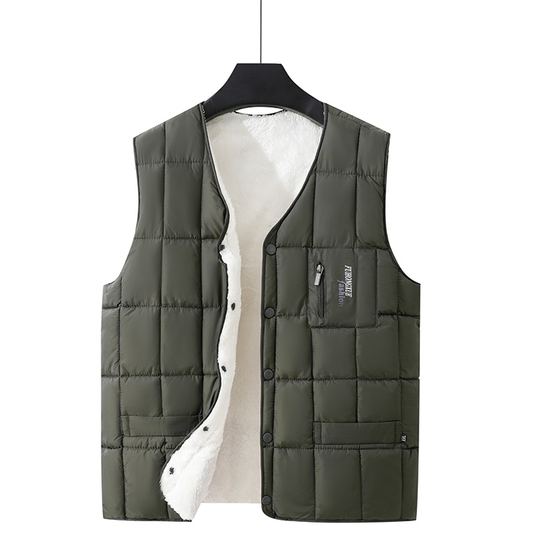 Жилет мужской без воротника Others VanCamel, army зеленый
Жилет мужской без воротника Others VanCamel, army зеленый