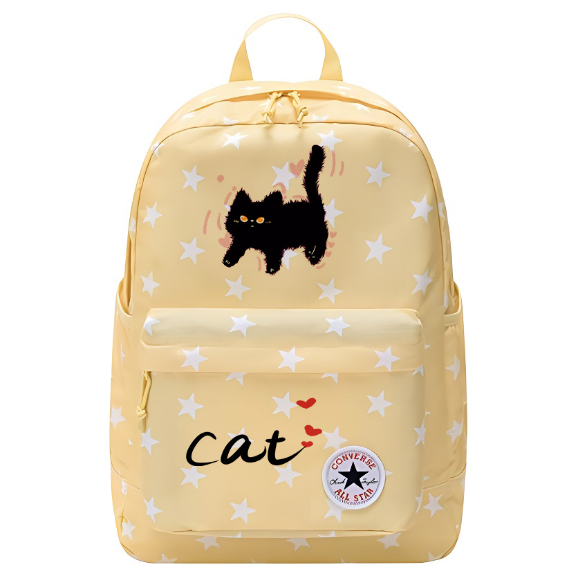 Converse Полиэстеровый рюкзак среднего размера унисекс яично-желтый, Fluffy Shocked Cat
Converse Полиэстеровый рюкзак среднего размера унисекс яично-желтый, Fluffy Shocked Cat