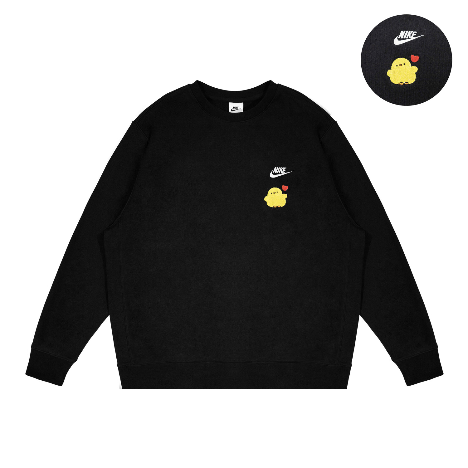 Толстовка унисекс черная Nike, черный
Толстовка унисекс черная Nike, черный