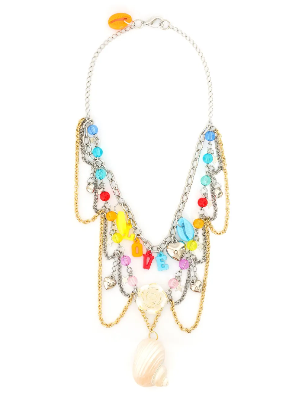 Колье с аппликацией Amir Slama, серебяный
Колье с аппликацией Amir Slama, серебяный