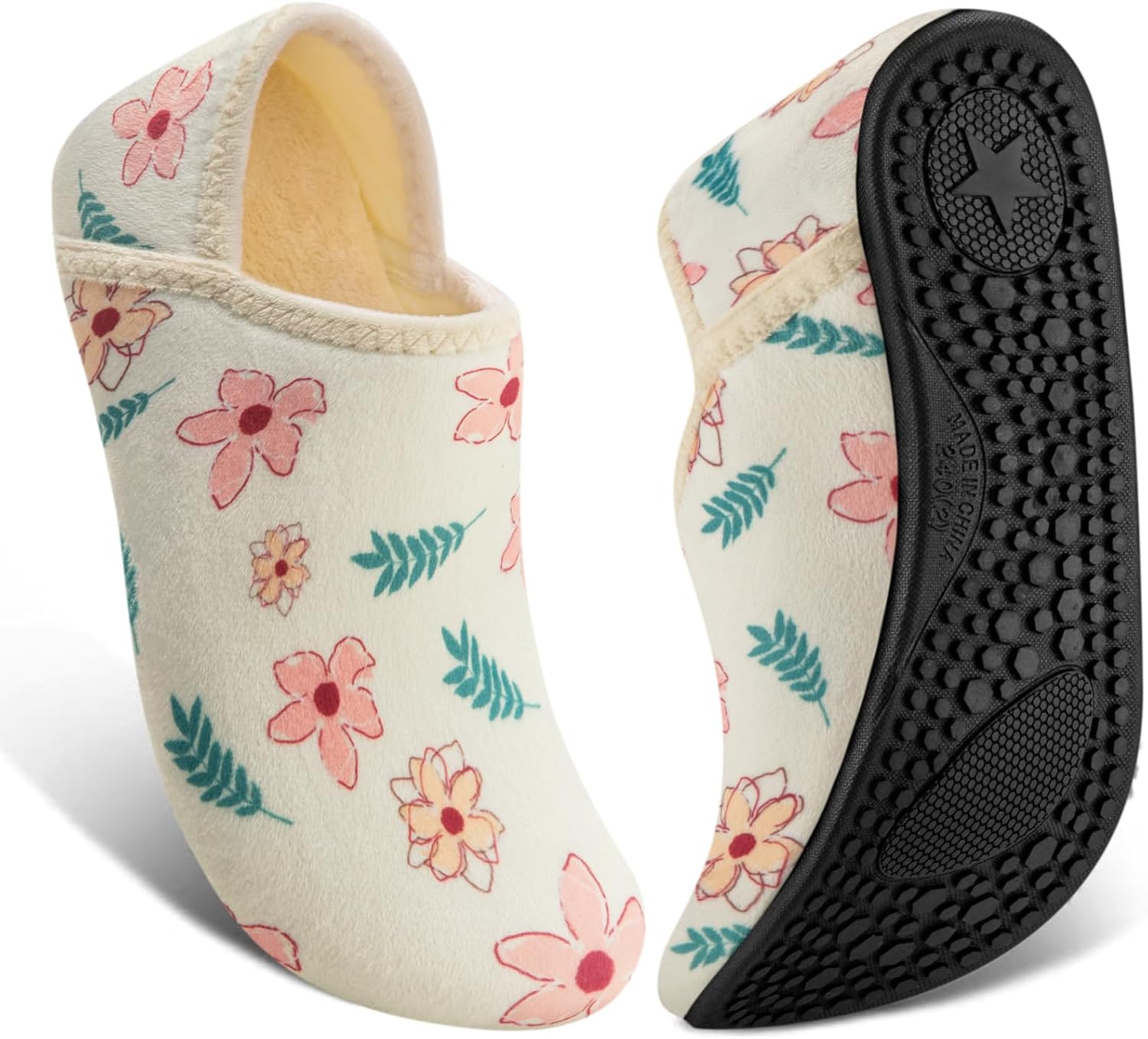 Домашние тапочки ATHMILE для женщин и мужчин, для носки, в виде носков, пушистые, с удобной подошвой, уютные, для дома, спальни, путешествий и йоги, бежевый
Домашние тапочки ATHMILE для женщин и мужчин, для носки, в виде носков, пушистые, с удобной подошвой, уютные, для дома, спальни, путешествий и йоги, бежевый