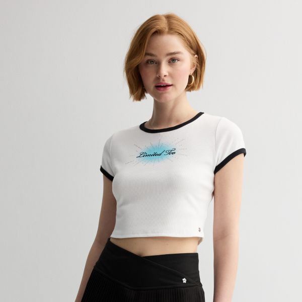 Женская футболка с изображением знака зодиака Limited Too, белый
Женская футболка с изображением знака зодиака Limited Too, белый