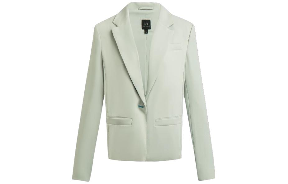 ARMANI EXCHANGE Женский пиджак делового костюма светло-зеленый, Light Green
ARMANI EXCHANGE Женский пиджак делового костюма светло-зеленый, Light Green