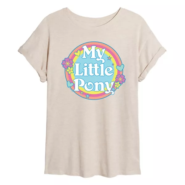 Футболка большого размера с принтом «My Little Pony» в стиле ретро-радуги для подростков Licensed Character, бежевый
Футболка большого размера с принтом «My Little Pony» в стиле ретро-радуги для подростков Licensed Character, бежевый