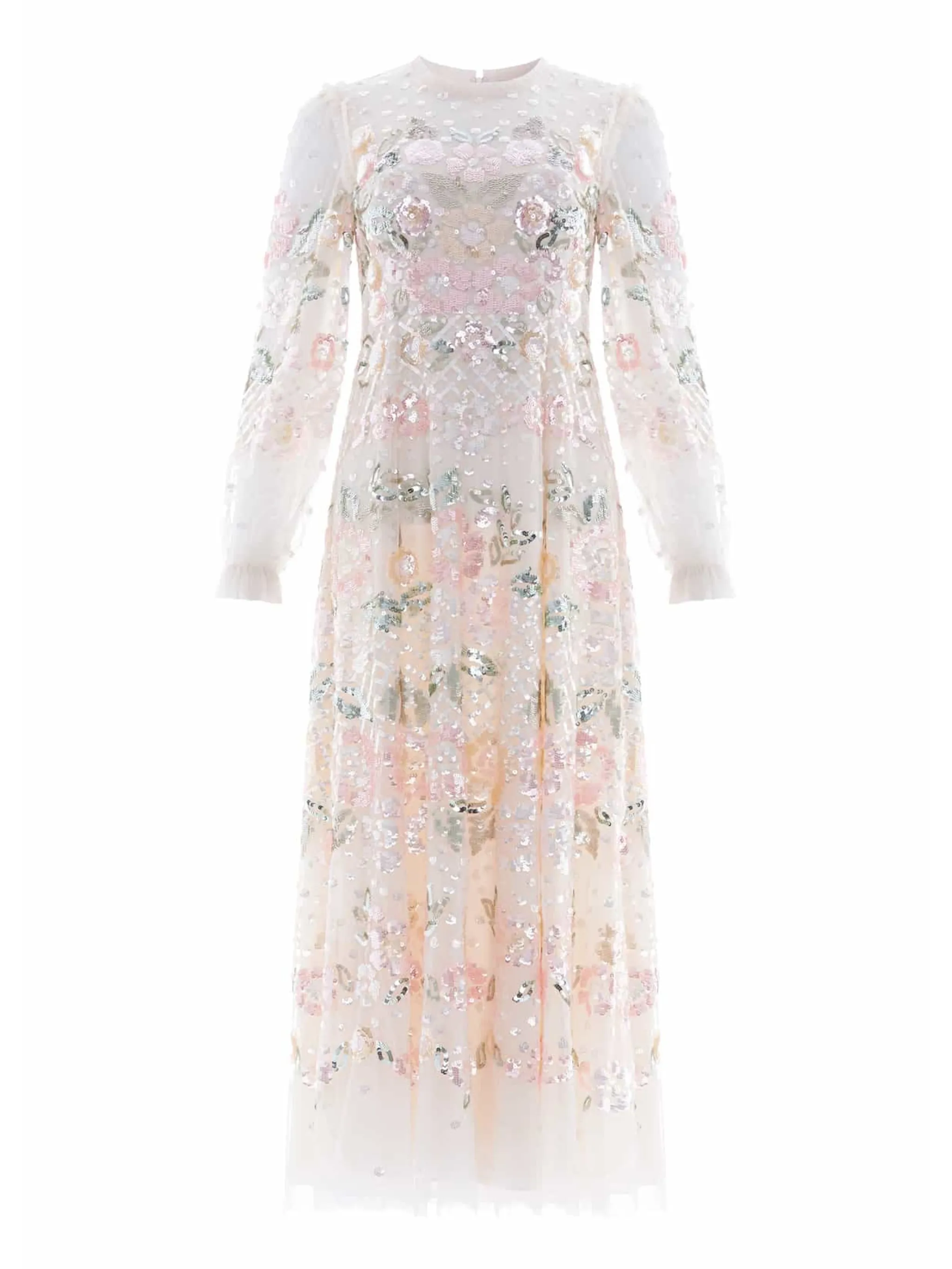 Вечернее платье Rosalie с пайетками Needle & Thread, белый
Вечернее платье Rosalie с пайетками Needle & Thread, белый