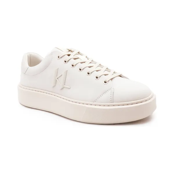 Кожаные кроссовки макси-куп с монограммой Karl Lagerfeld, белый
Кожаные кроссовки макси-куп с монограммой Karl Lagerfeld, белый