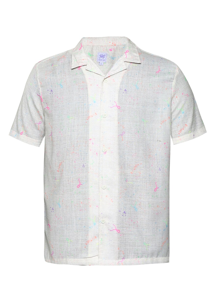 Рубашка на пуговицах классического кроя Campus Sutra Tansy, белый
Рубашка на пуговицах классического кроя Campus Sutra Tansy, белый