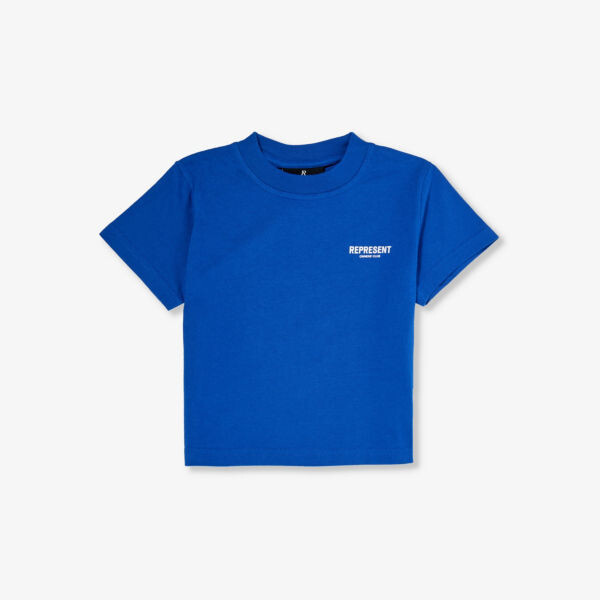 Футболка из хлопкового трикотажа с логотипом 1-4 года Represent, цвет cobalt
Футболка из хлопкового трикотажа с логотипом 1-4 года Represent, цвет cobalt