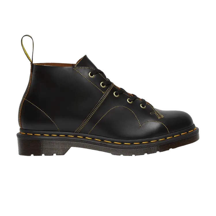 Мужские ботинки Dr. Martens Church Vintage Monkey с контрастной отстрочкой, черный
Мужские ботинки Dr. Martens Church Vintage Monkey с контрастной отстрочкой, черный