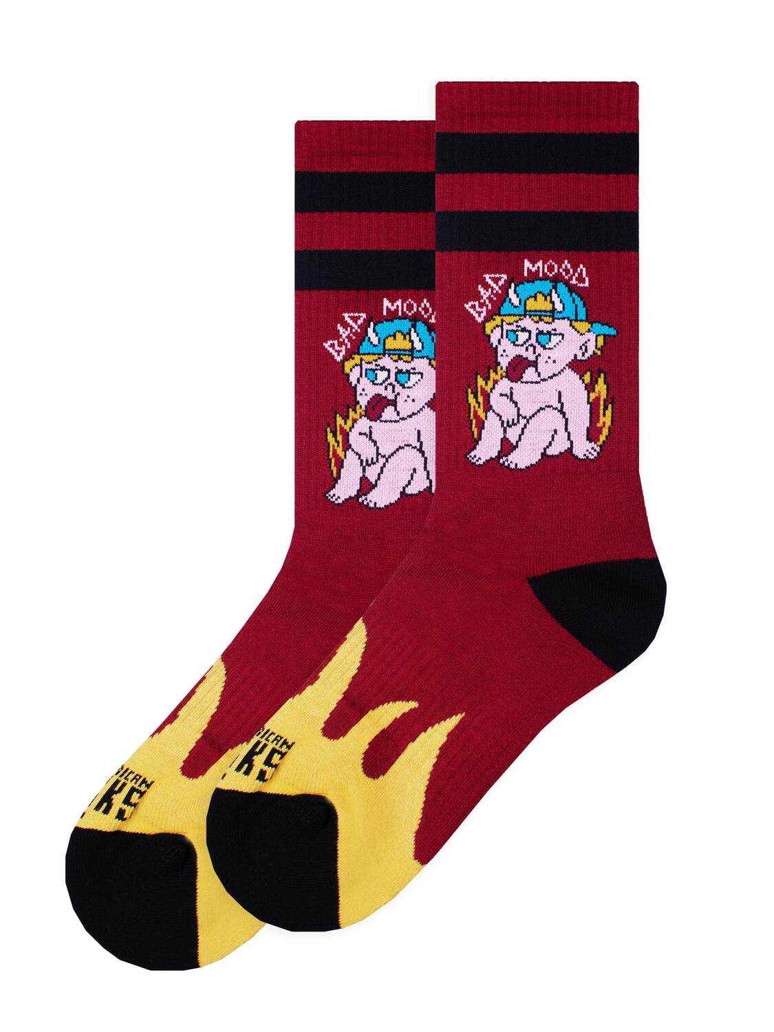 American Socks Носки 'Bad Mood' в красном цвете
American Socks Носки 'Bad Mood' в красном цвете