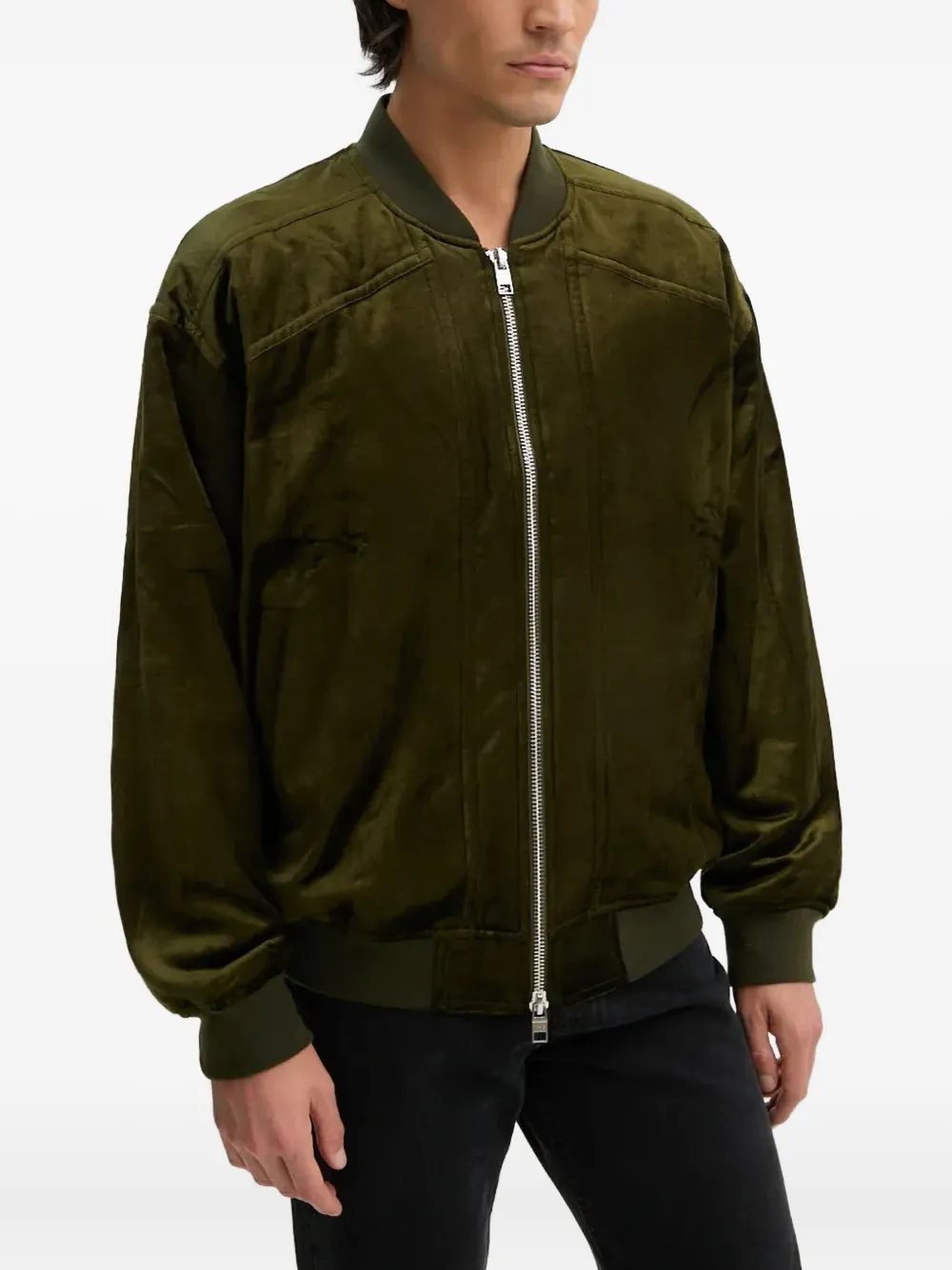 Бархатная куртка на молнии Iro, зеленый
Бархатная куртка на молнии Iro, зеленый