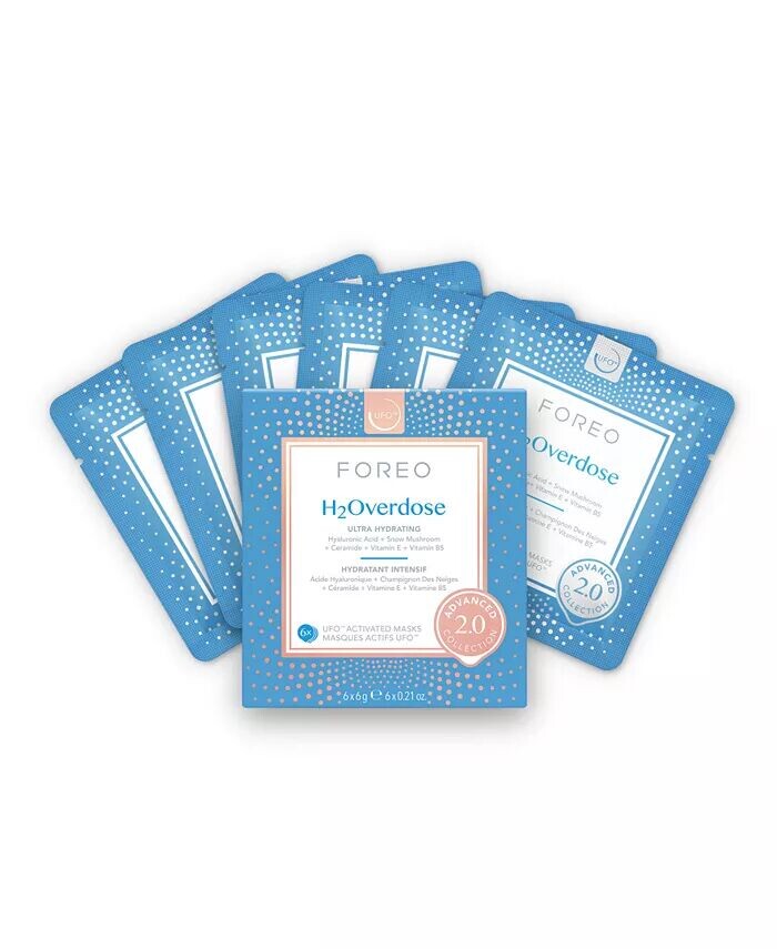 2.0 Маска UFO H2Overdose 6x6 г Foreo
2.0 Маска UFO H2Overdose 6x6 г Foreo
